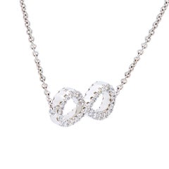 Diamond Infinity Necklace