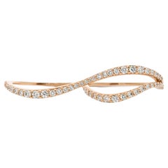 Diamond Infinity Wave Ring