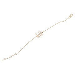 Diamond Joy Charm Bracelet in 18k Solid Gold