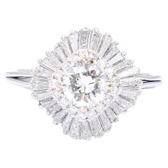 Diamond "Jupe" ring circa 1950/1960
