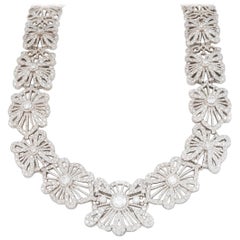 Diamond Lace Necklace