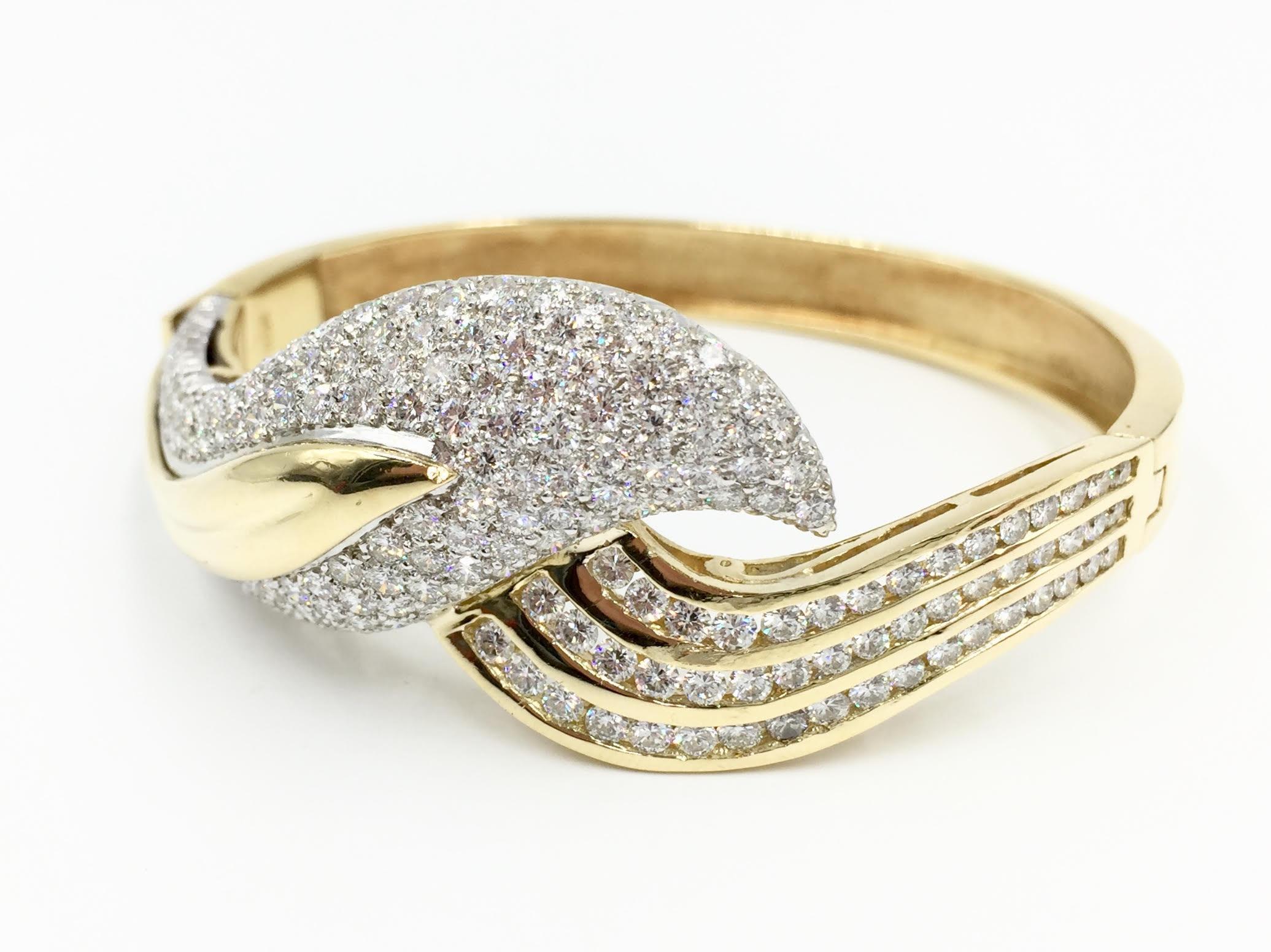 gold bangle bracelet designs