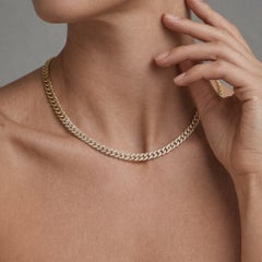 Diamond Legacy 14K Yellow Gold Link Necklace