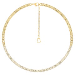 Diamond Legacy 14K (or 18k upon request) Yellow Gold Link Necklace