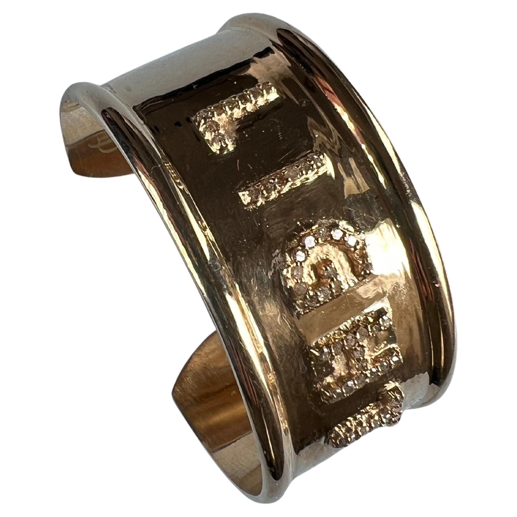 Brazalete de diamantes Light J Dauphin Victoriano en venta