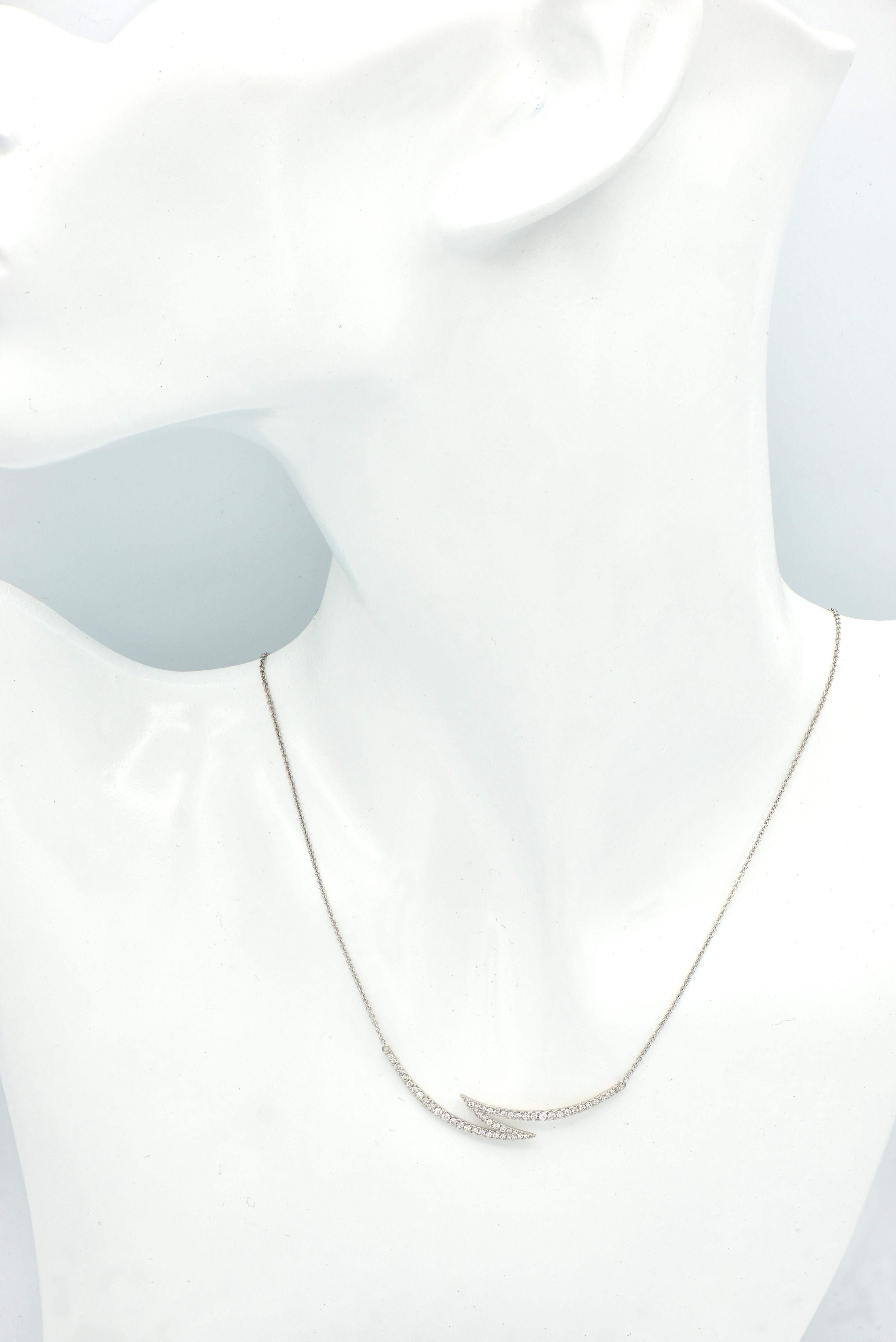 Collana con diamanti fulminanti In condizioni Nuovo in vendita a Great Neck, NY