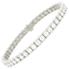 Bracelet ligne de diamants