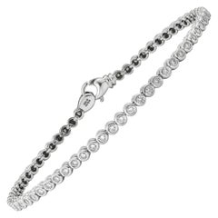 Bracelet ligne de diamants