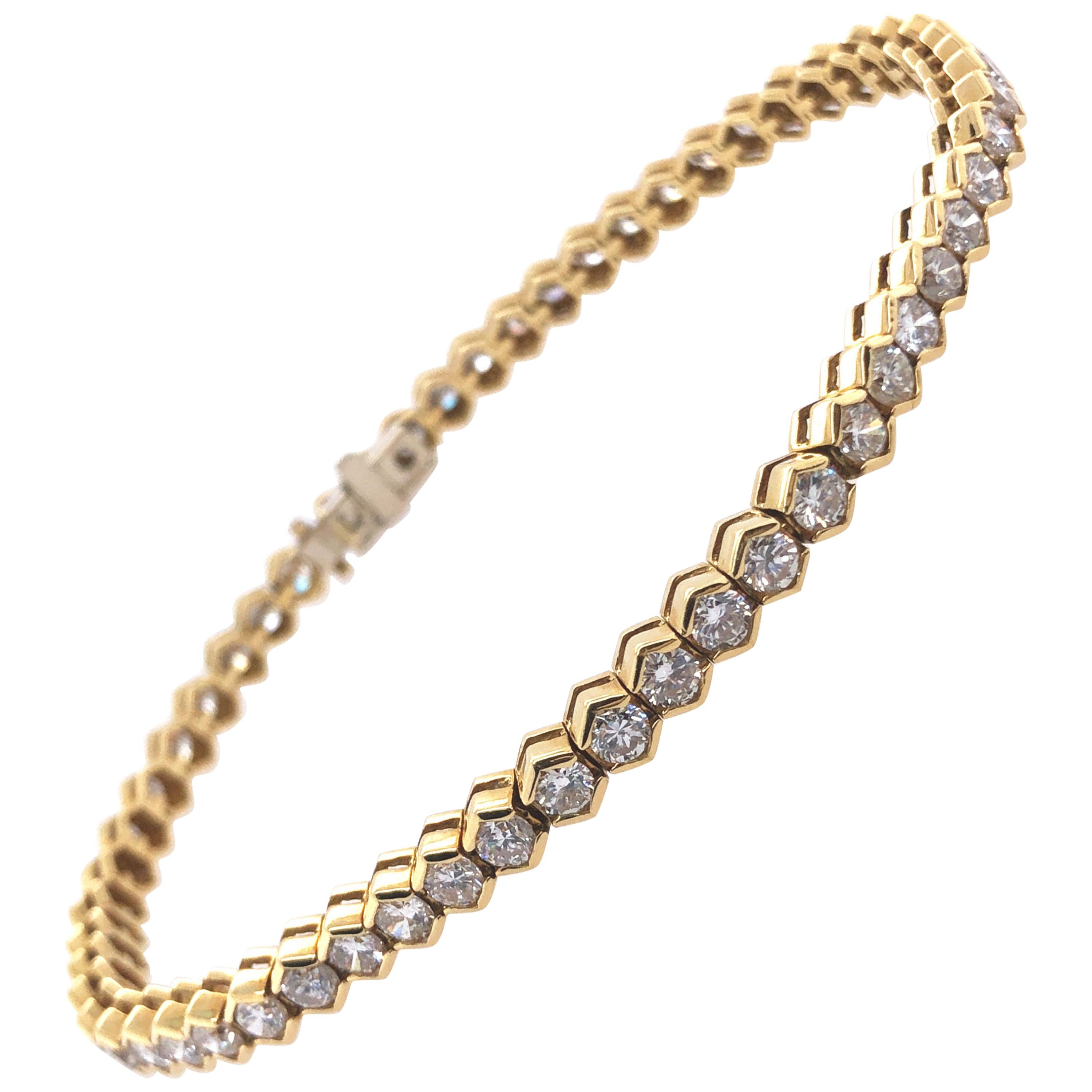 Diamond Line Bracelet