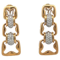 Diamond Link Earrings
