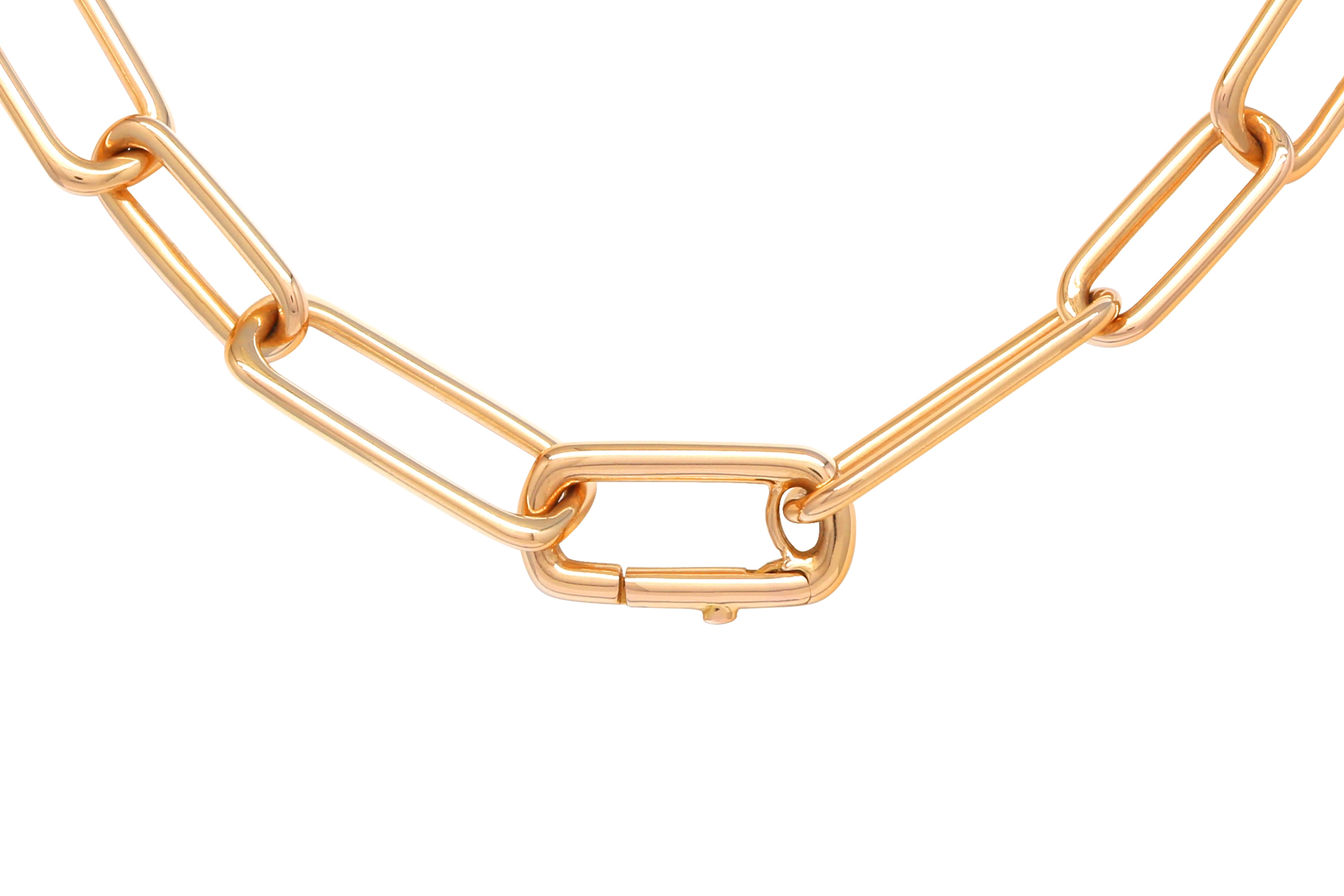 Artista Collana con diamanti A Link di SOONHEE (misura 35~42cm) in vendita