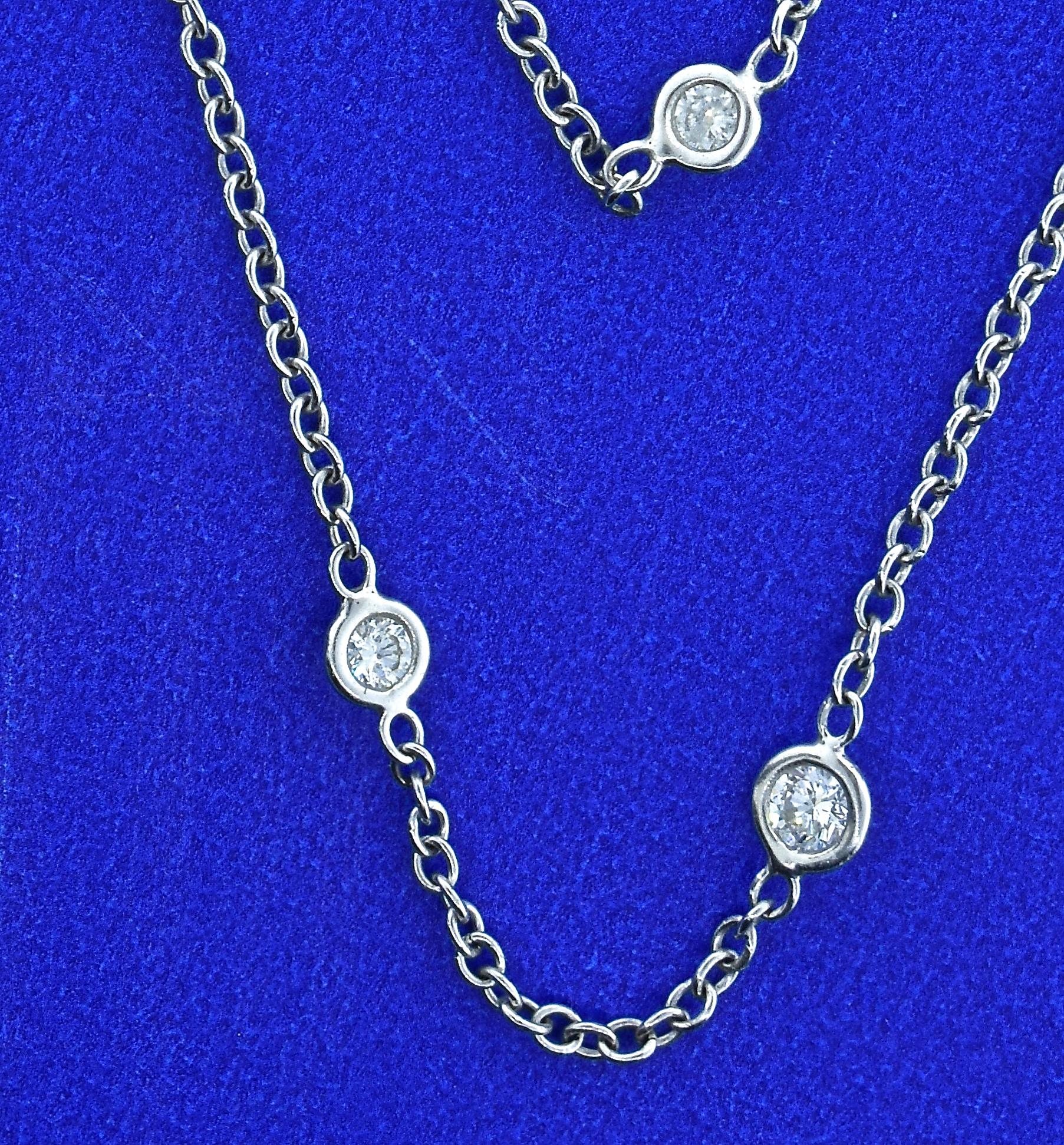 Women's or Men's Diamond Long Chain