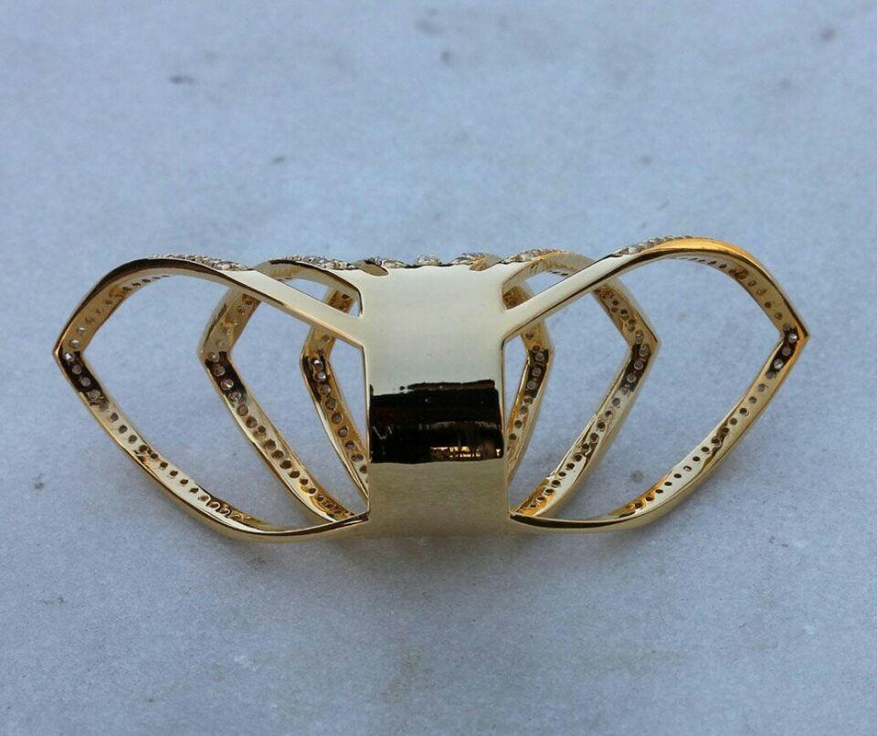 Anello lungo con diamante in oro 14k Anello da dito intero Gioielli da sposa Anello regalo di nozze
Leggero, può essere indossato tutti i giorni

Informazioni aggiuntive:
Condit: Nuovo senza etichette: Un articolo nuovo di zecca, non usato e non