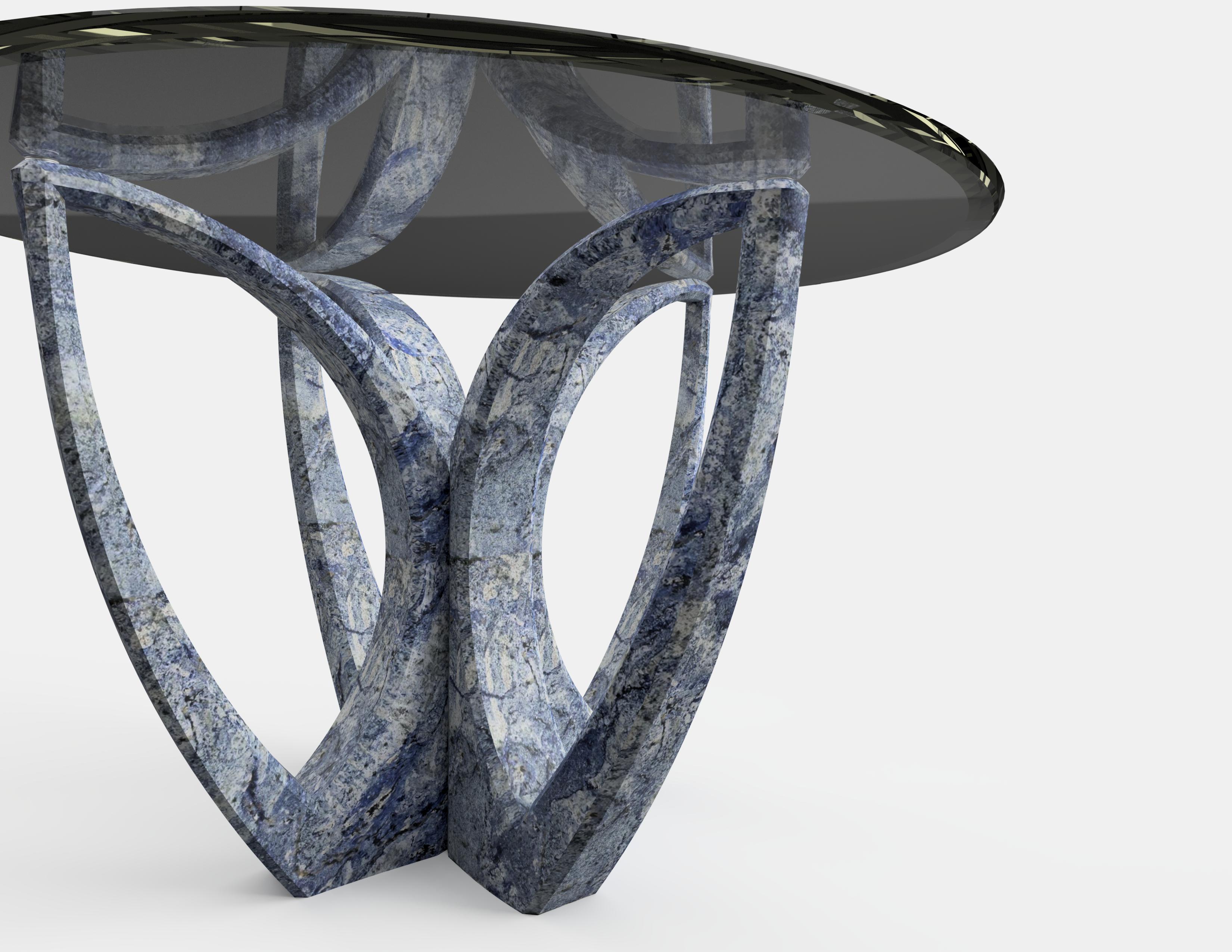Modern Diamond Lotus Coffee Table, 1 of 1 by Grzegorz Majka For Sale