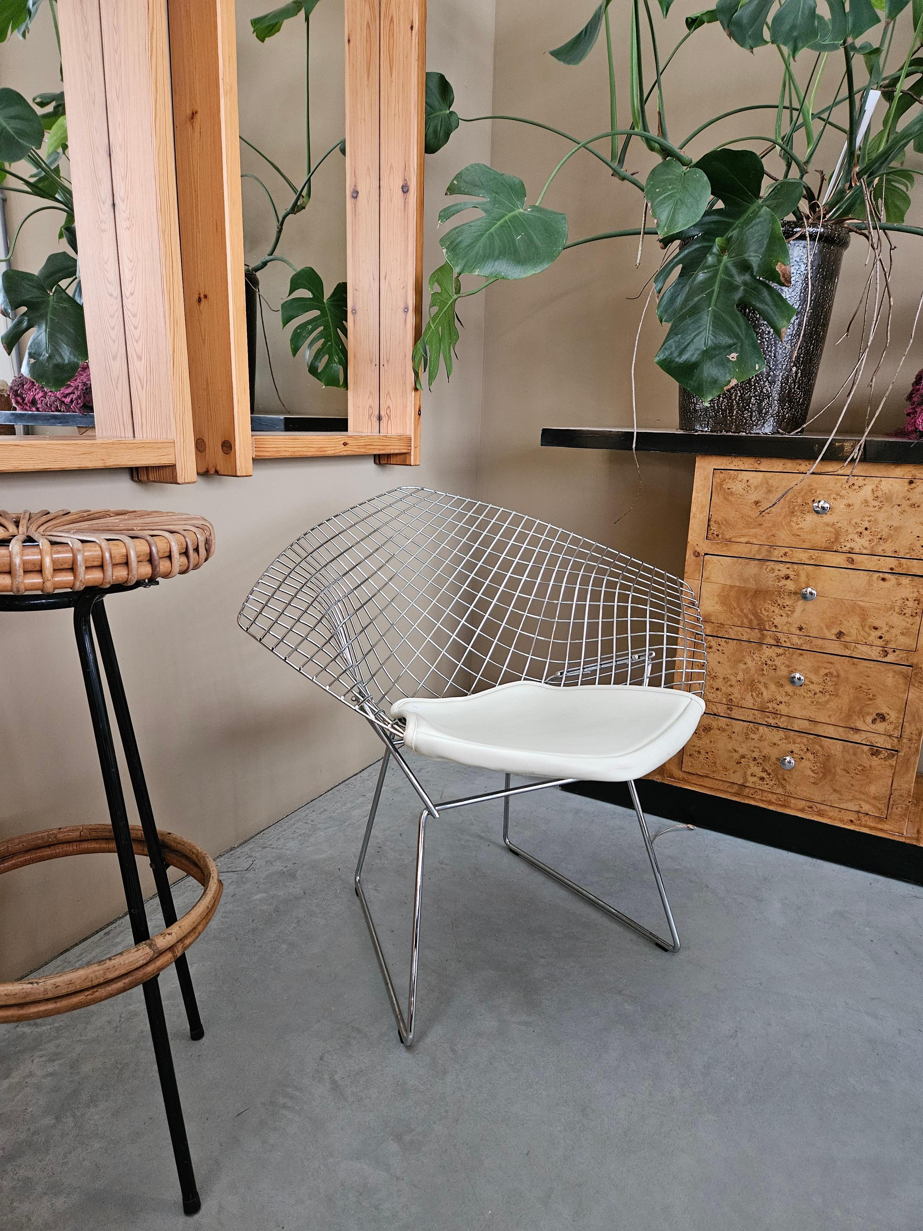 Diamond lounge chair by Harry Bertoia for Knoll, 1970s In Good Condition For Sale In Hilversum, NL