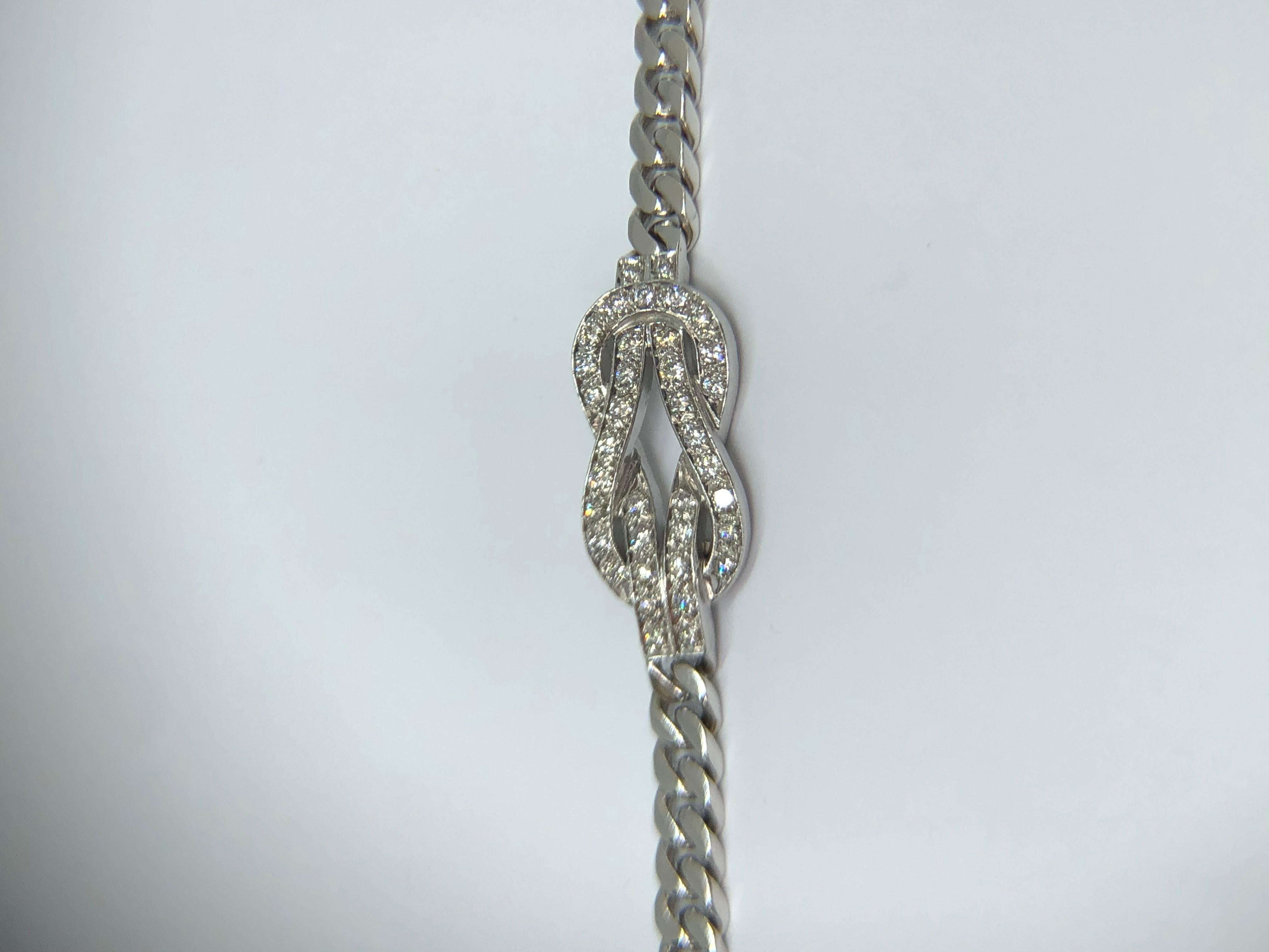 diamond knot bracelet