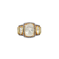 Anello cocktail Maharani con diamante