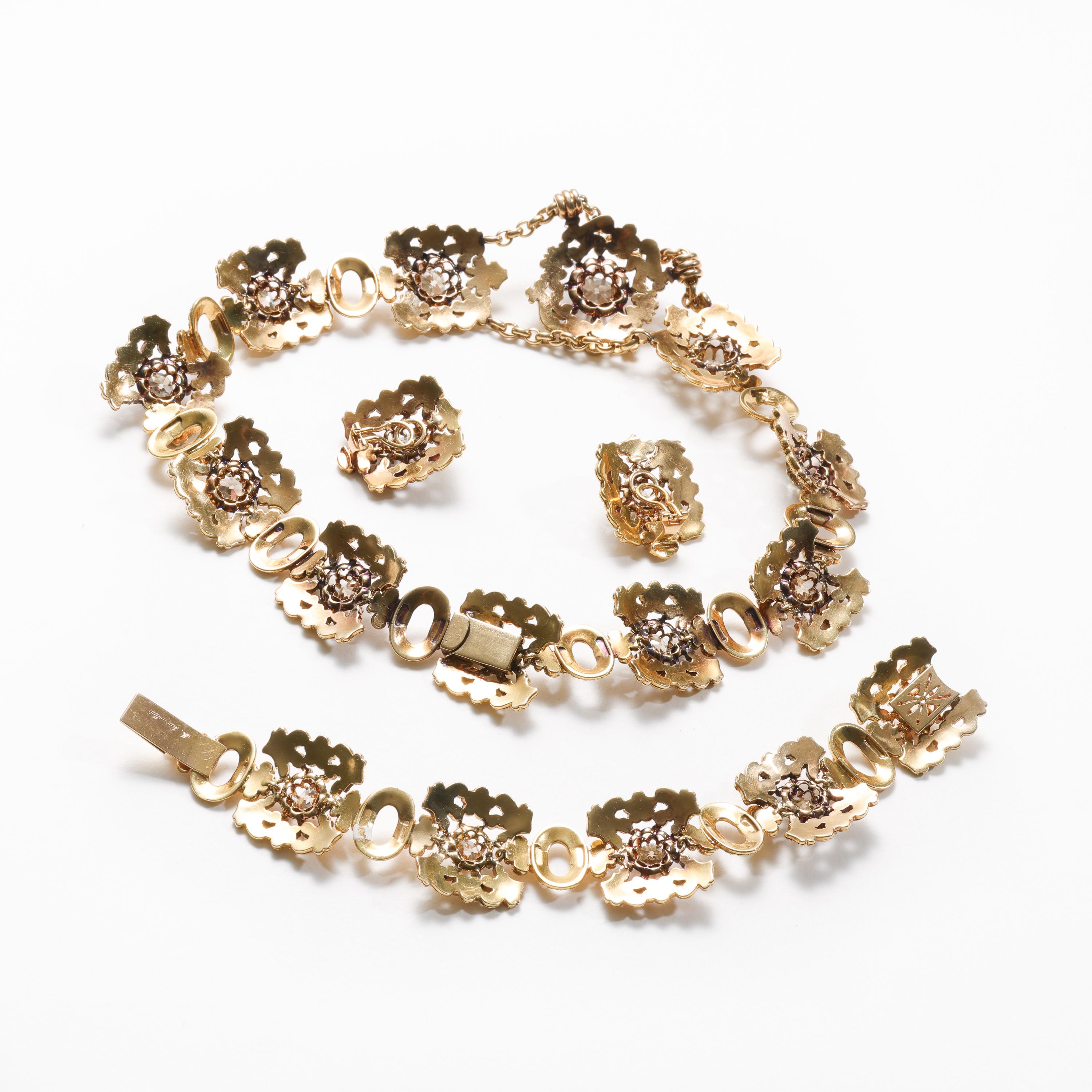 Buccellati, Mario Conjunto de joyas, 27 quilates, evaluación de 450.000 dólares, su obra maestra 7