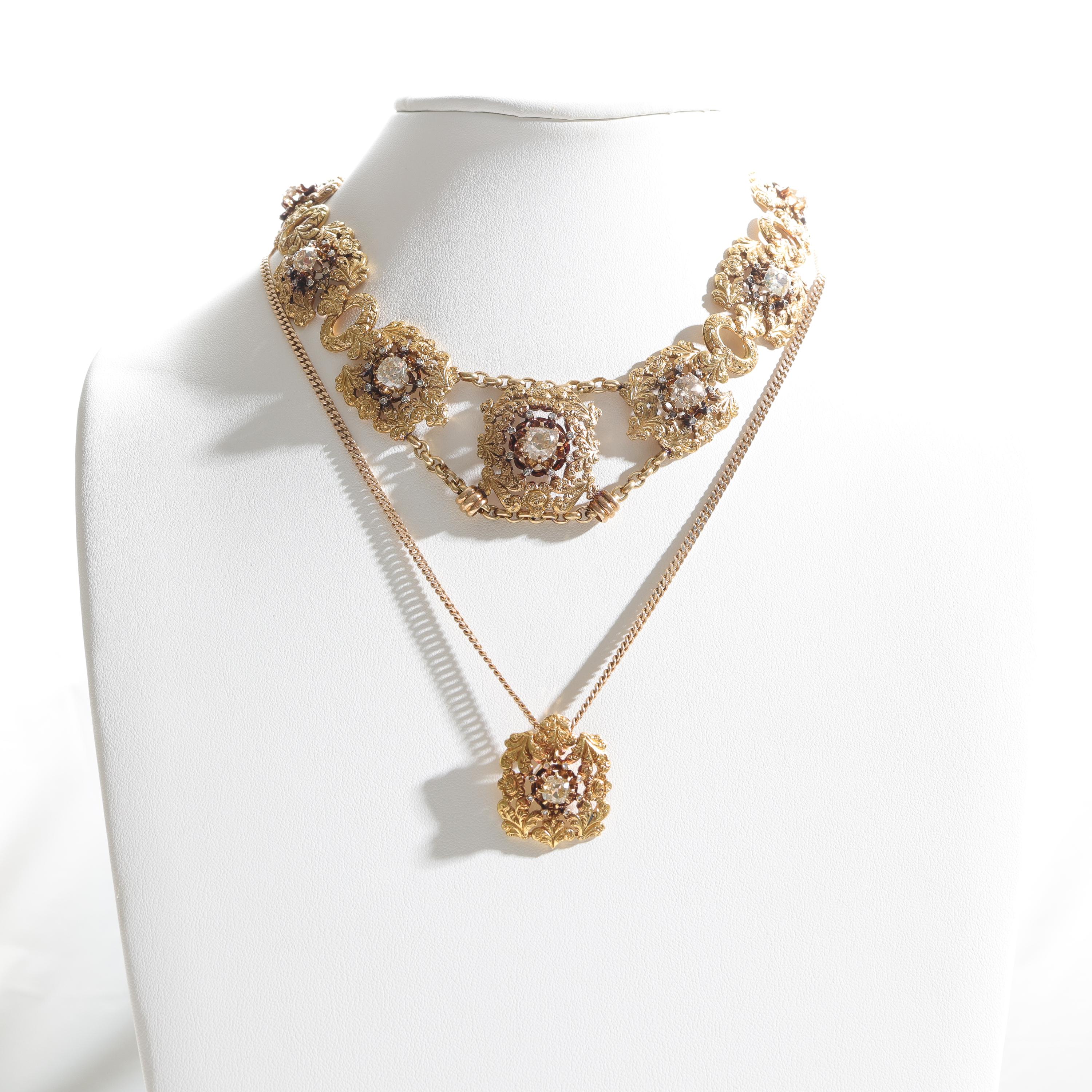 Buccellati, Mario Conjunto de joyas, 27 quilates, evaluación de 450.000 dólares, su obra maestra en Excelente Estado en Southbury, CT