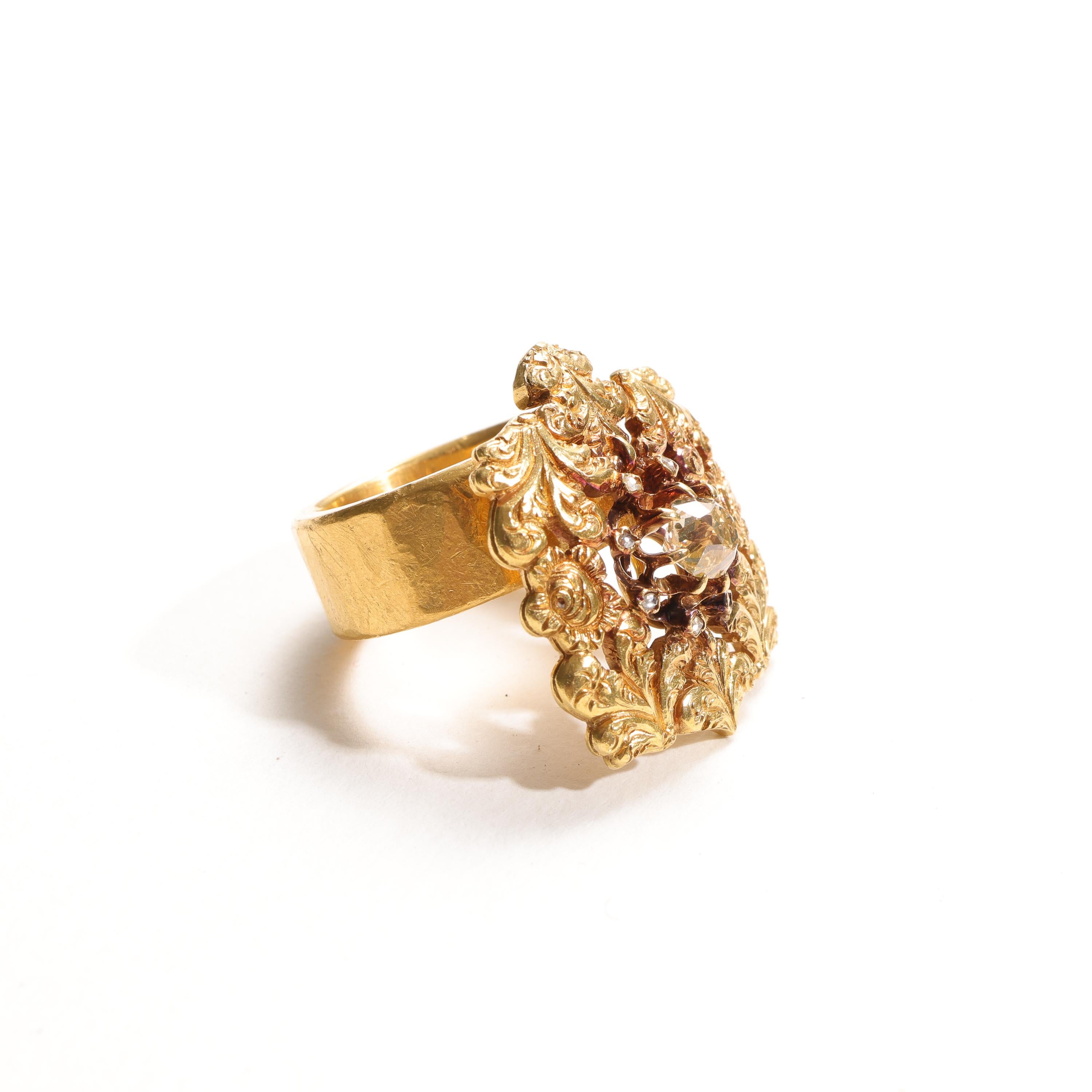 Buccellati, Mario Conjunto de joyas, 27 quilates, evaluación de 450.000 dólares, su obra maestra 3