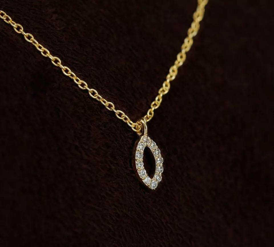 Collier de mariage en or massif 14k avec pendentif en forme de marquise en diamant
Léger, il peut être porté tous les jours

Informations complémentaires :
Condit : Nouveau avec étiquettes : Un article neuf, non utilisé et non porté (y compris les