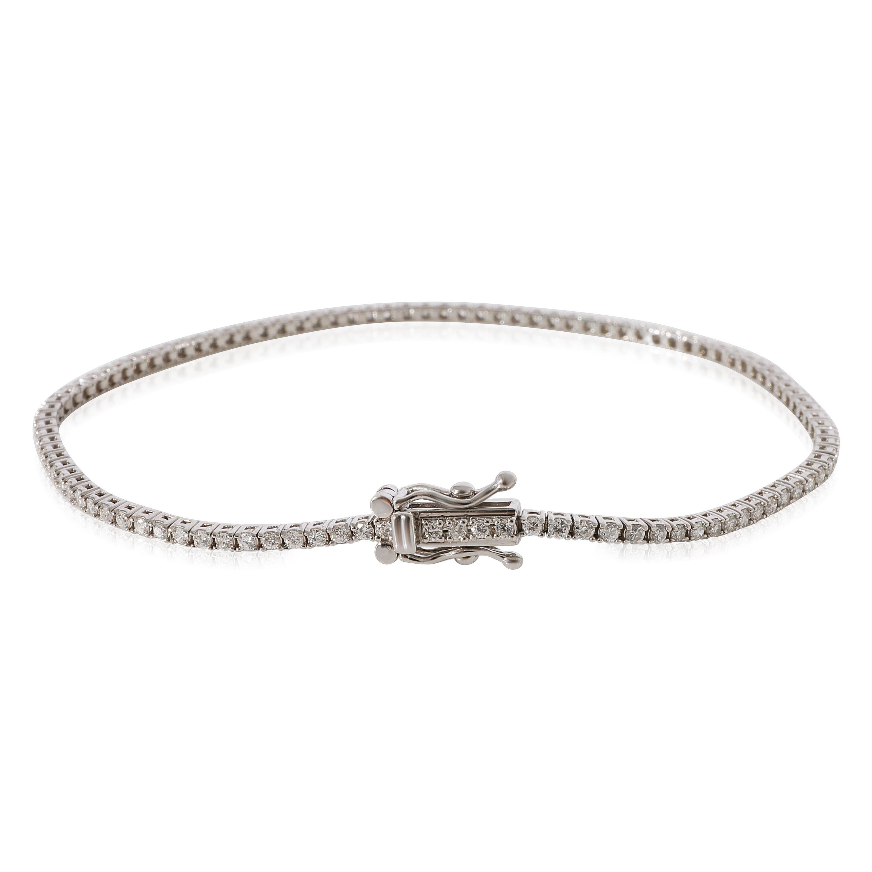 Diamond Micro Tennis Bracelet in 14k White Gold 1.00 CTW

PRIMARY DETAILS
SKU: 130572
Listing Title: Diamond Micro Tennis Bracelet in 14k White Gold 1.00 CTW
Condition Description: Retails for 2000 USD. In excellent condition.
Metal Type: White