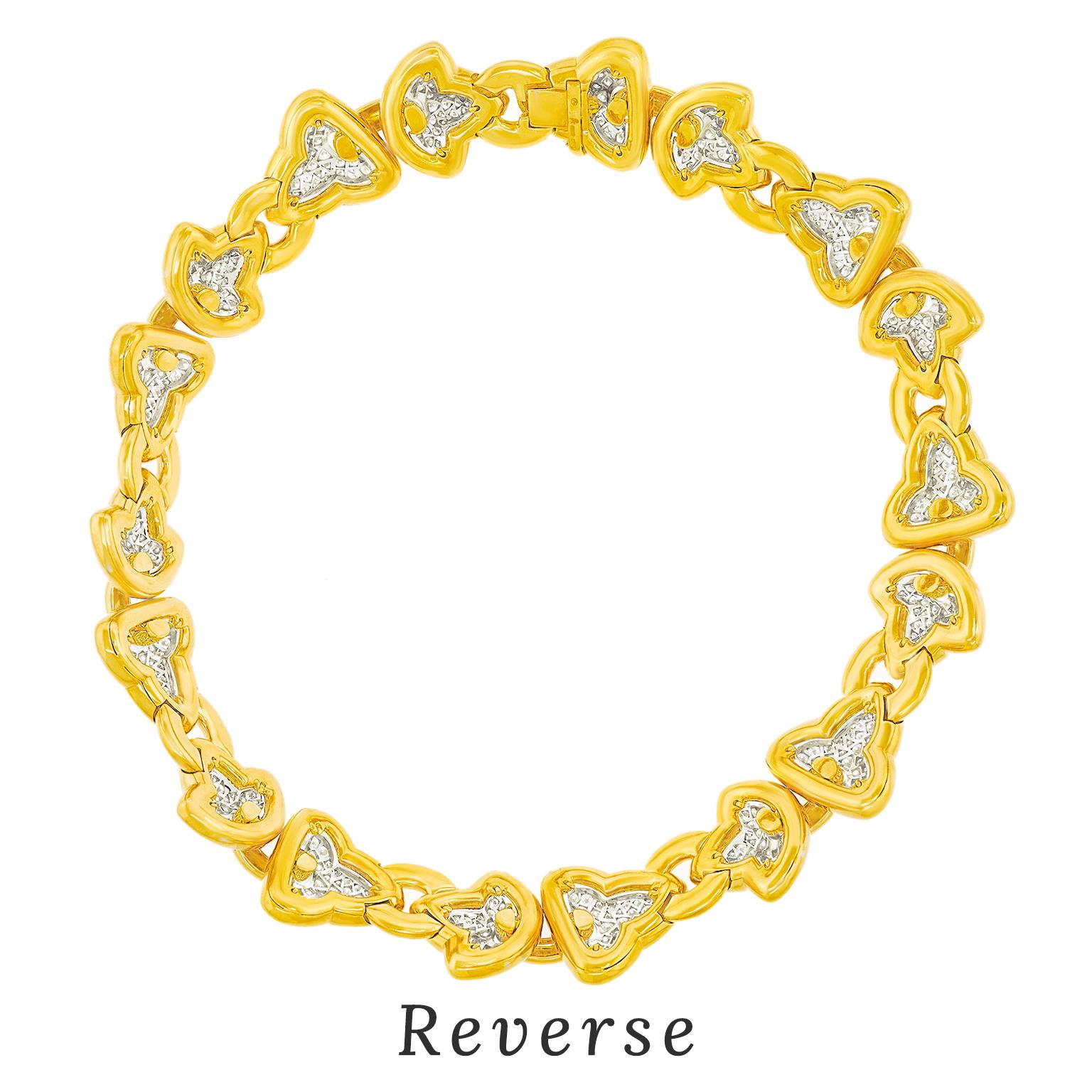 Seventies Italian Design Diamond Necklace 5