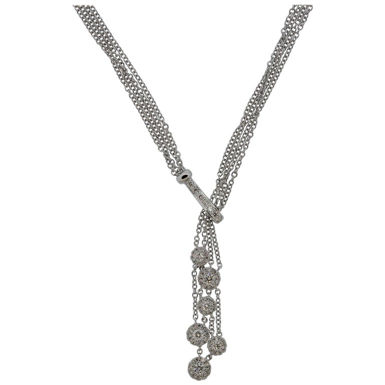 Multi strand diamond necklace Clearance