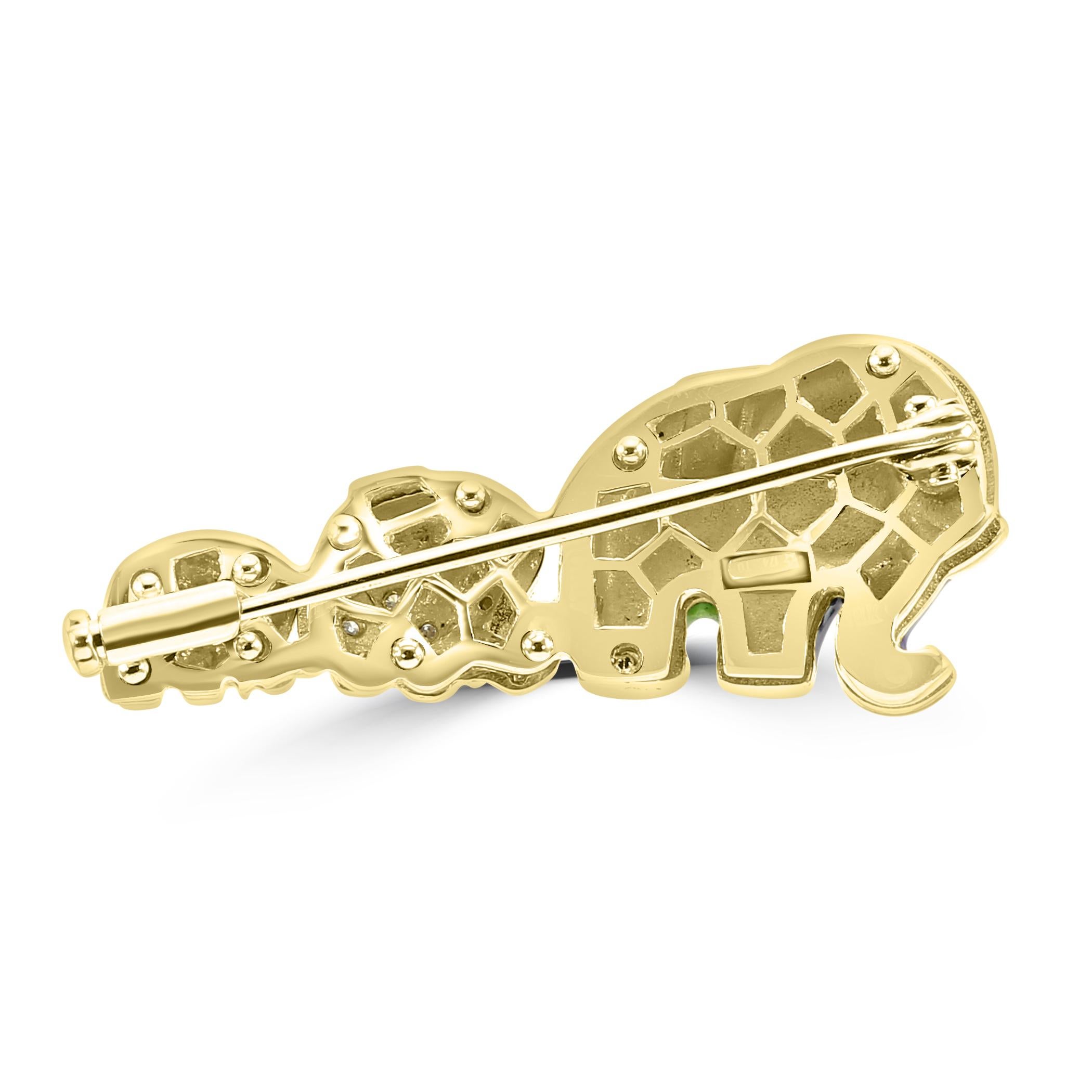 Broche de lujo 