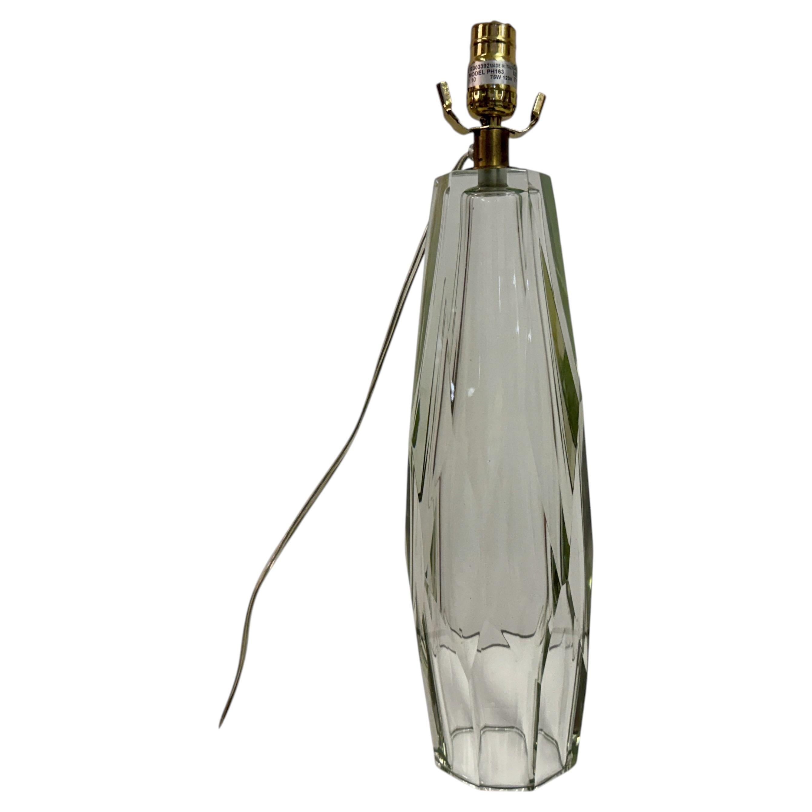 Diamond Murano Table Lamp by Thomas Pheasant for Baker Furniture