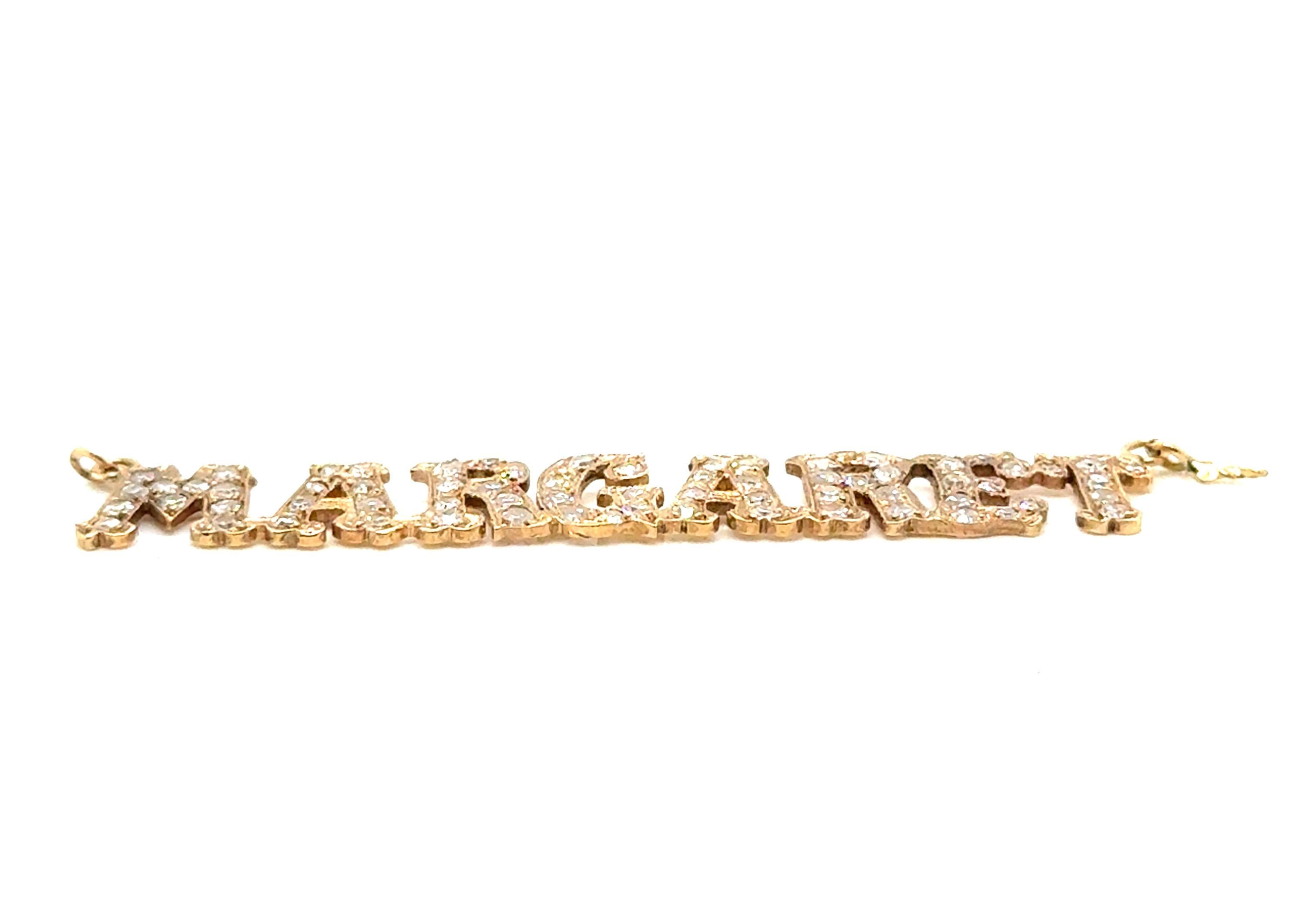 Collier à pendentif nom de diamant Diamant miné MARGARET 1ct Or jaune 14K



Caractéristiques 68 Diamants F-G/VS d'origine naturelle

Magnifique pendentif en diamant au nom de MARGARET 

Or jaune 14K

100 % de diamants naturels

1,00 Carat Poids du