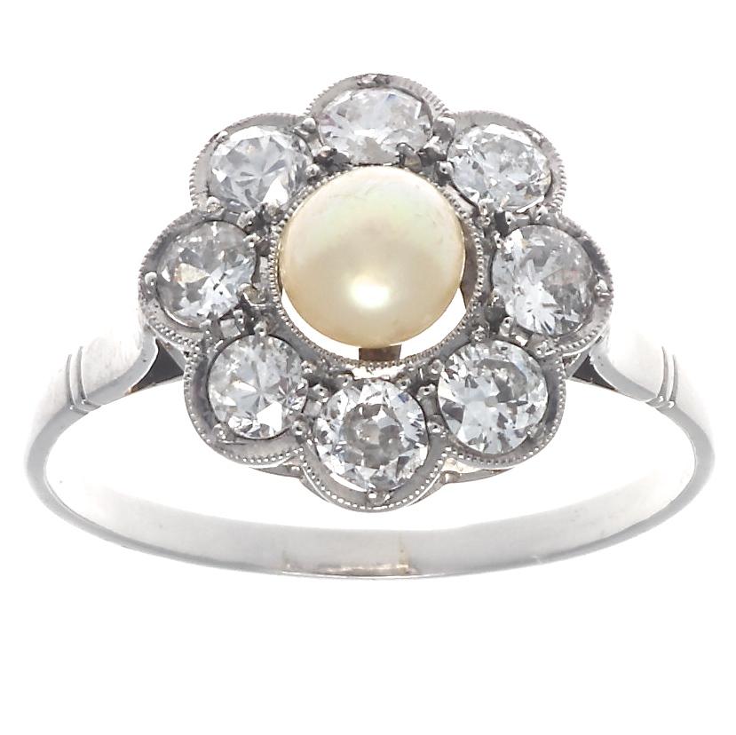 pearl ring aesthetic