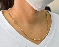 Diamond Necklace 18k White Gold for Her