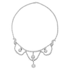 Diamant-Halskette, 8,80 Karat