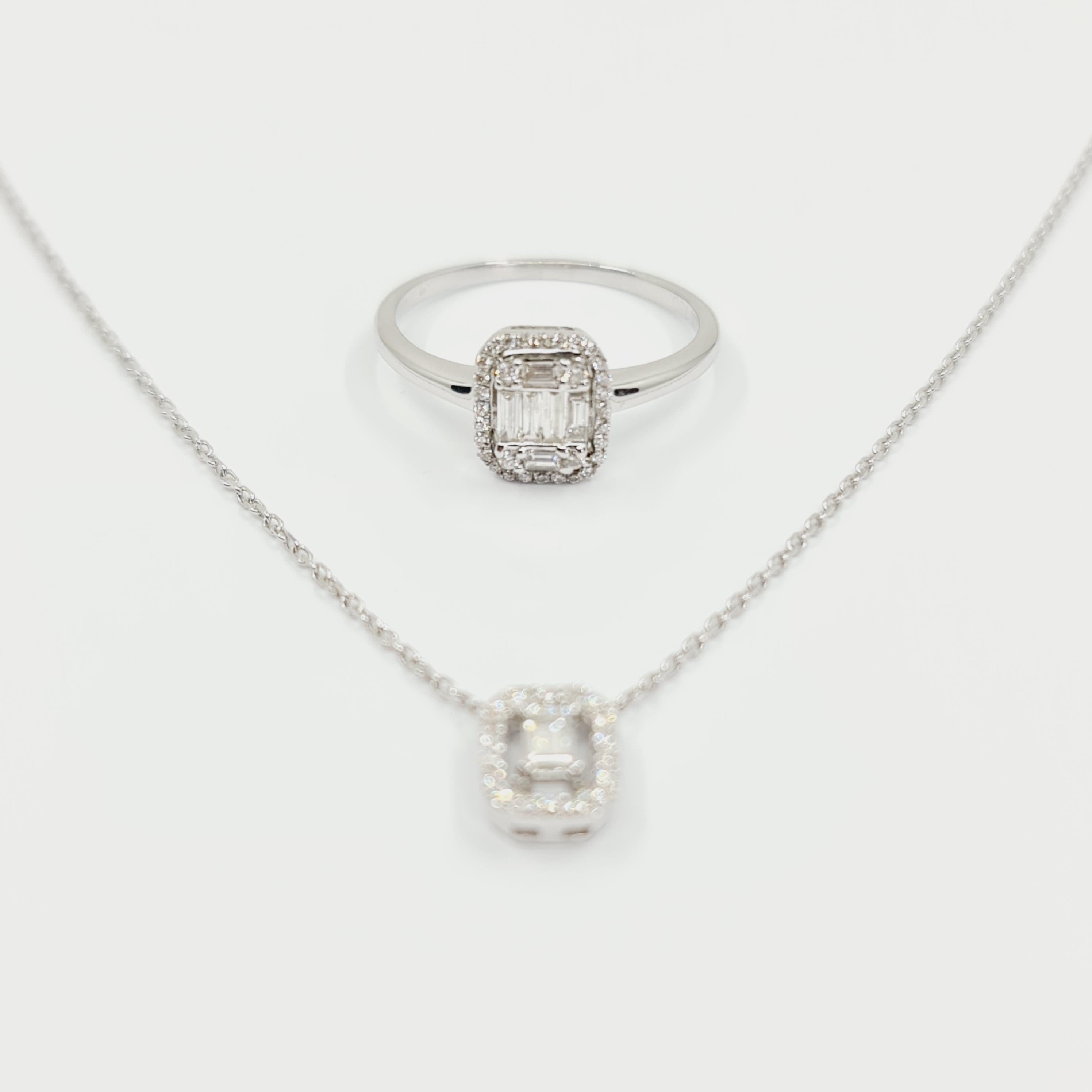 diamond necklace 0.5 carat
