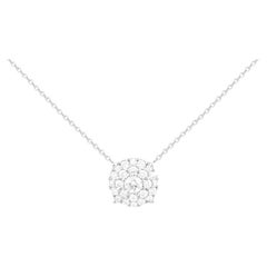 Diamond Necklace, Diamond Sun Pendant