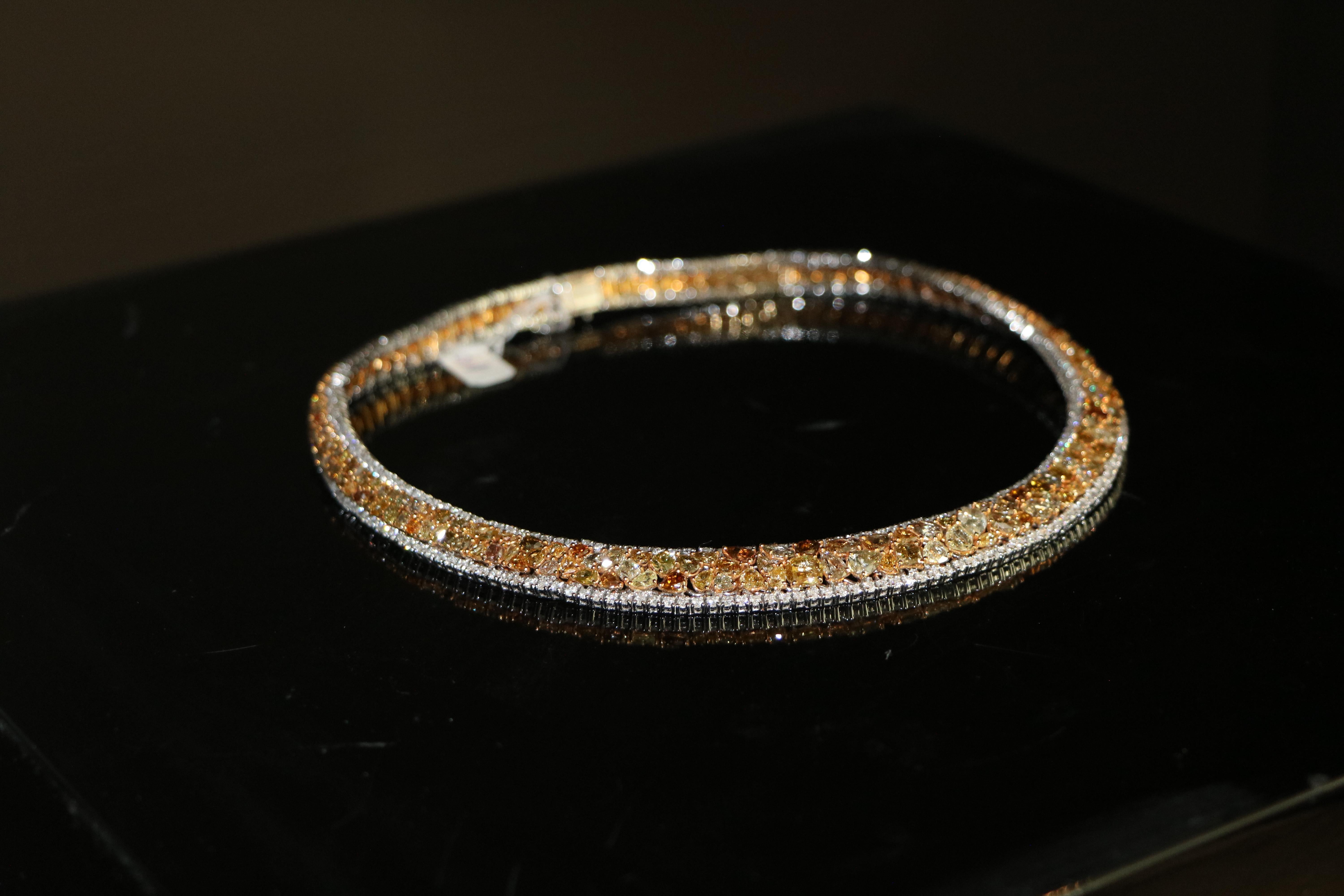 Collana di diamanti In condizioni Nuovo in vendita a Tel Aviv - Jaffa, IL