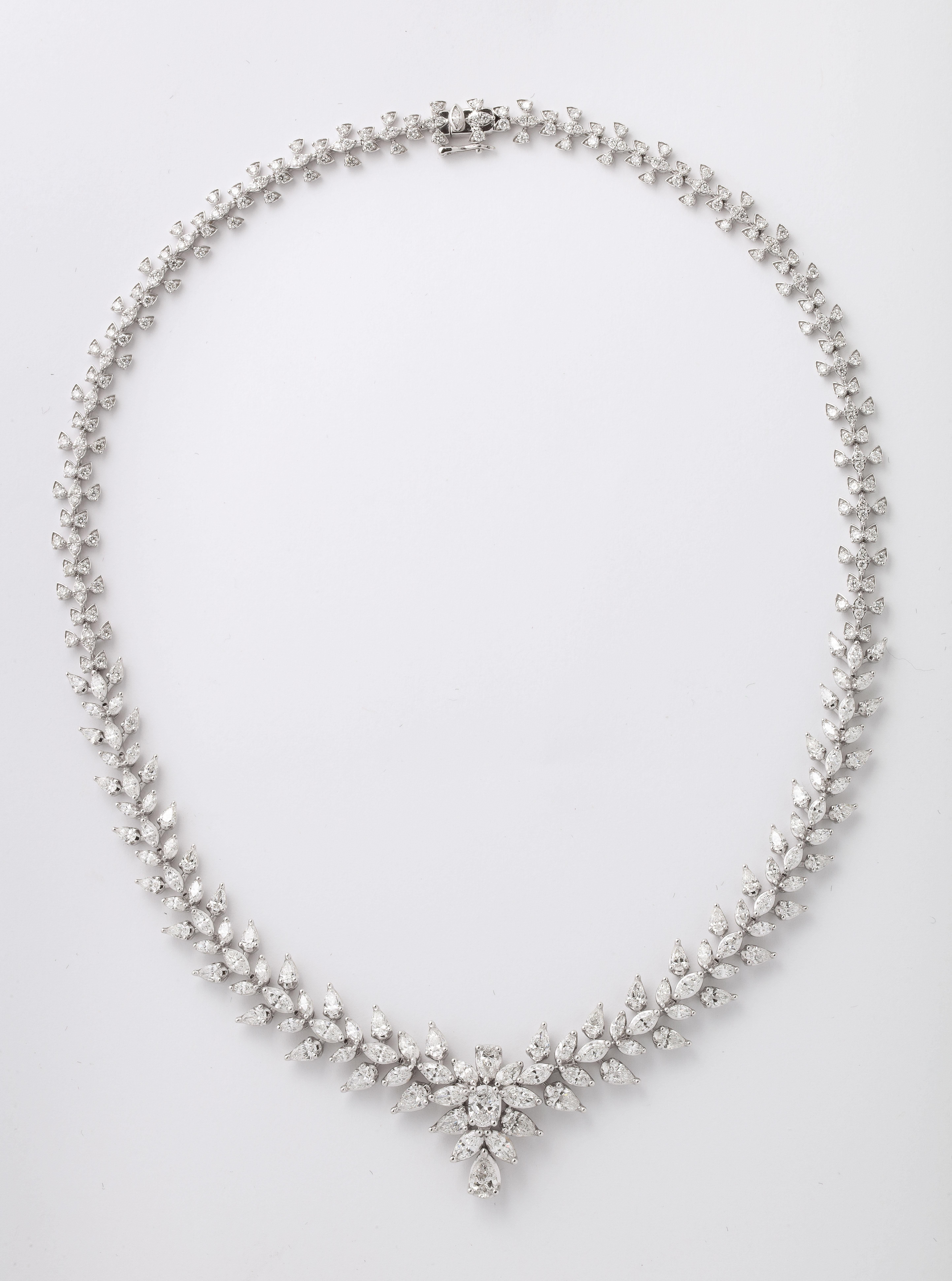 Diamant-Halskette im Zustand „Neu“ im Angebot in New York, NY