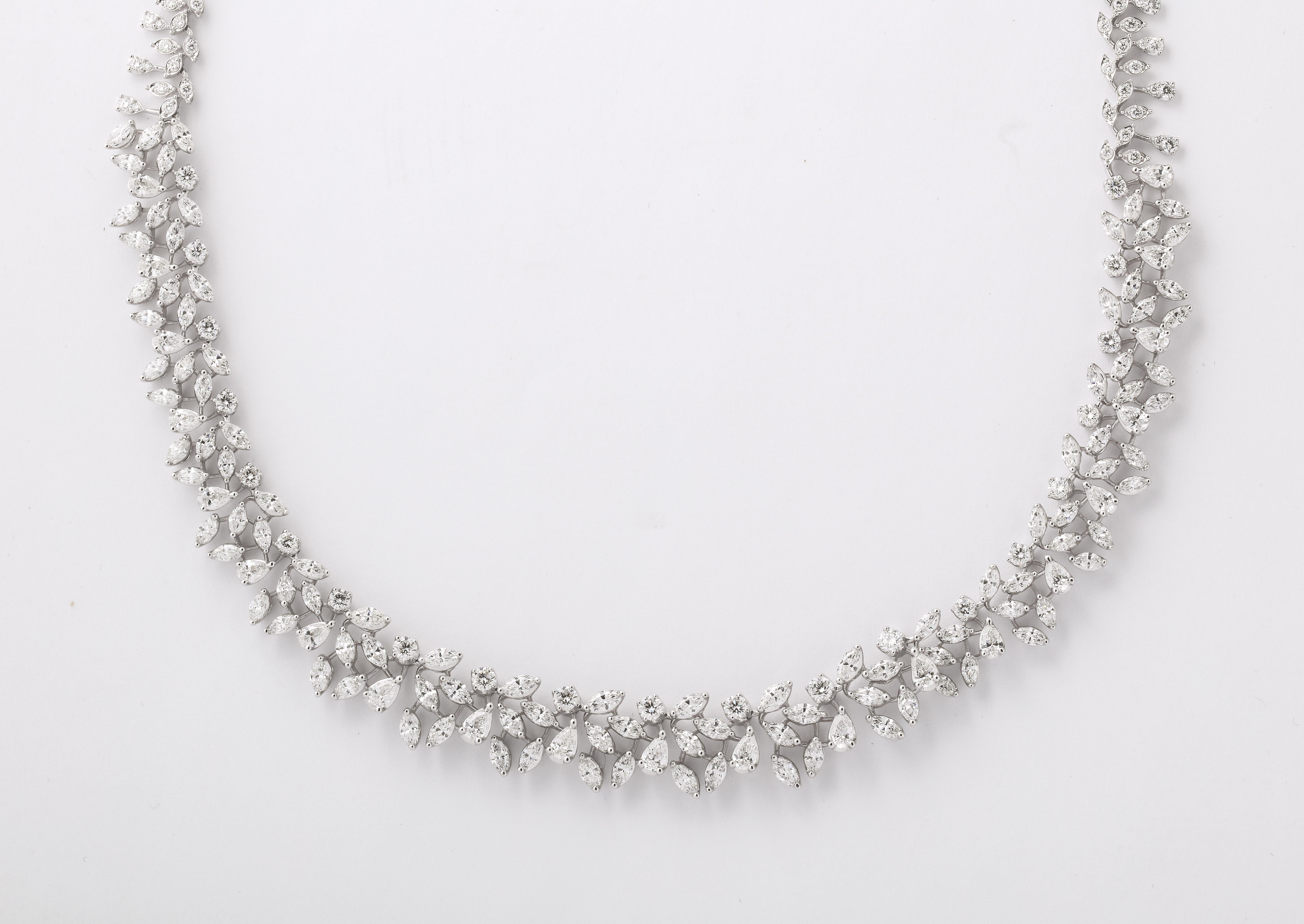Diamond Necklace  In New Condition For Sale In New York, NY