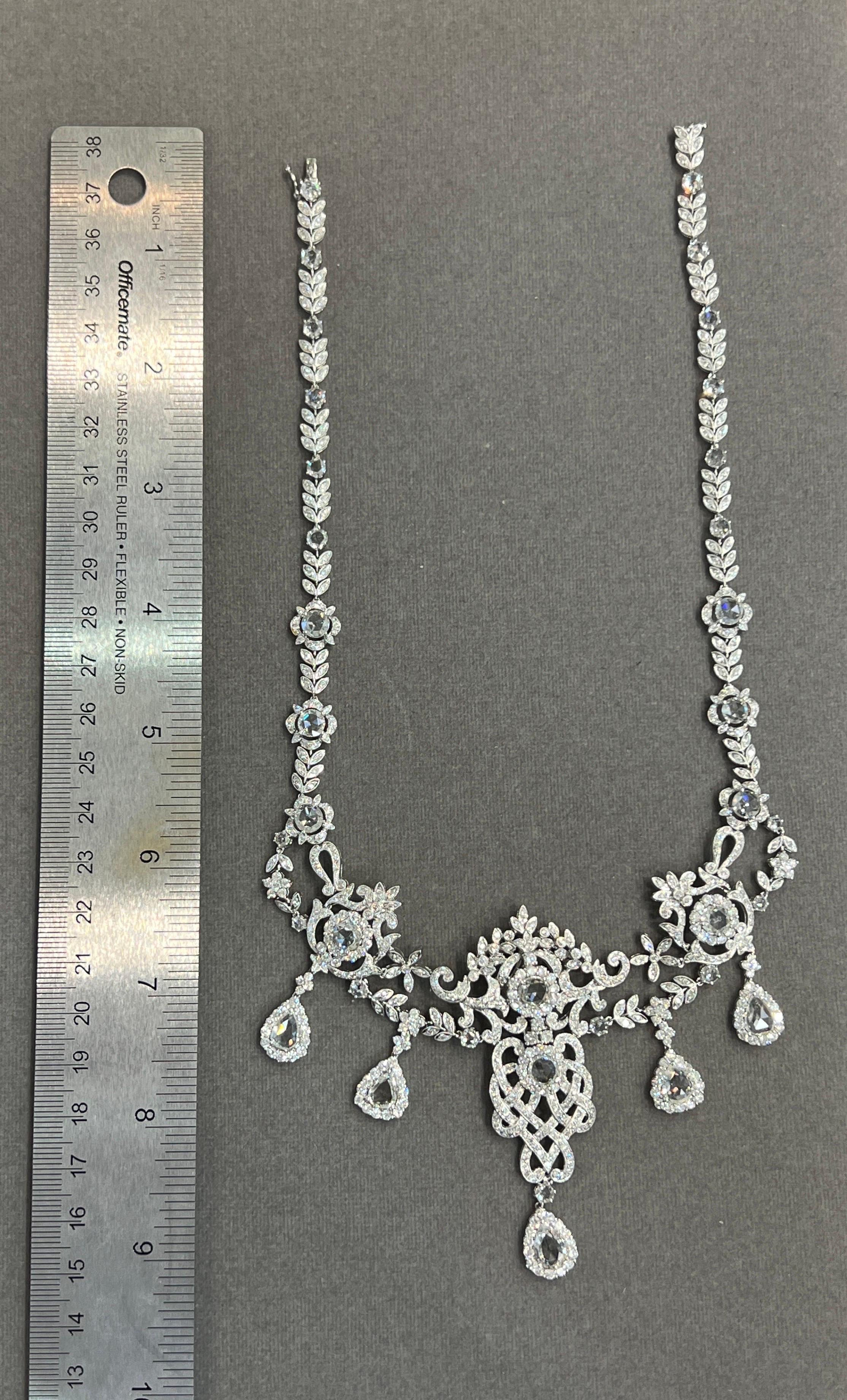 Collana di diamanti In condizioni ottime in vendita a New York, NY