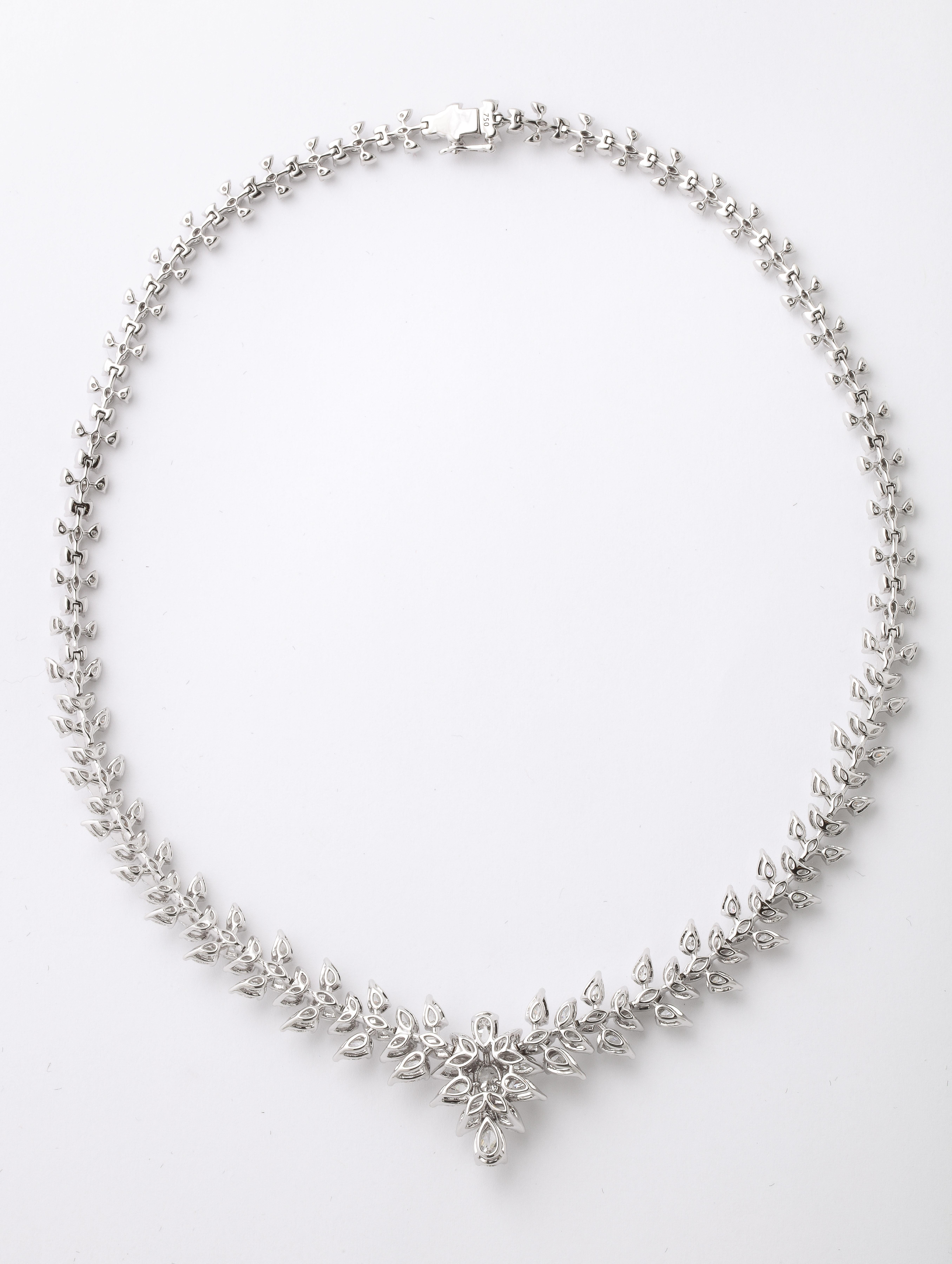 Diamant-Halskette Damen im Angebot