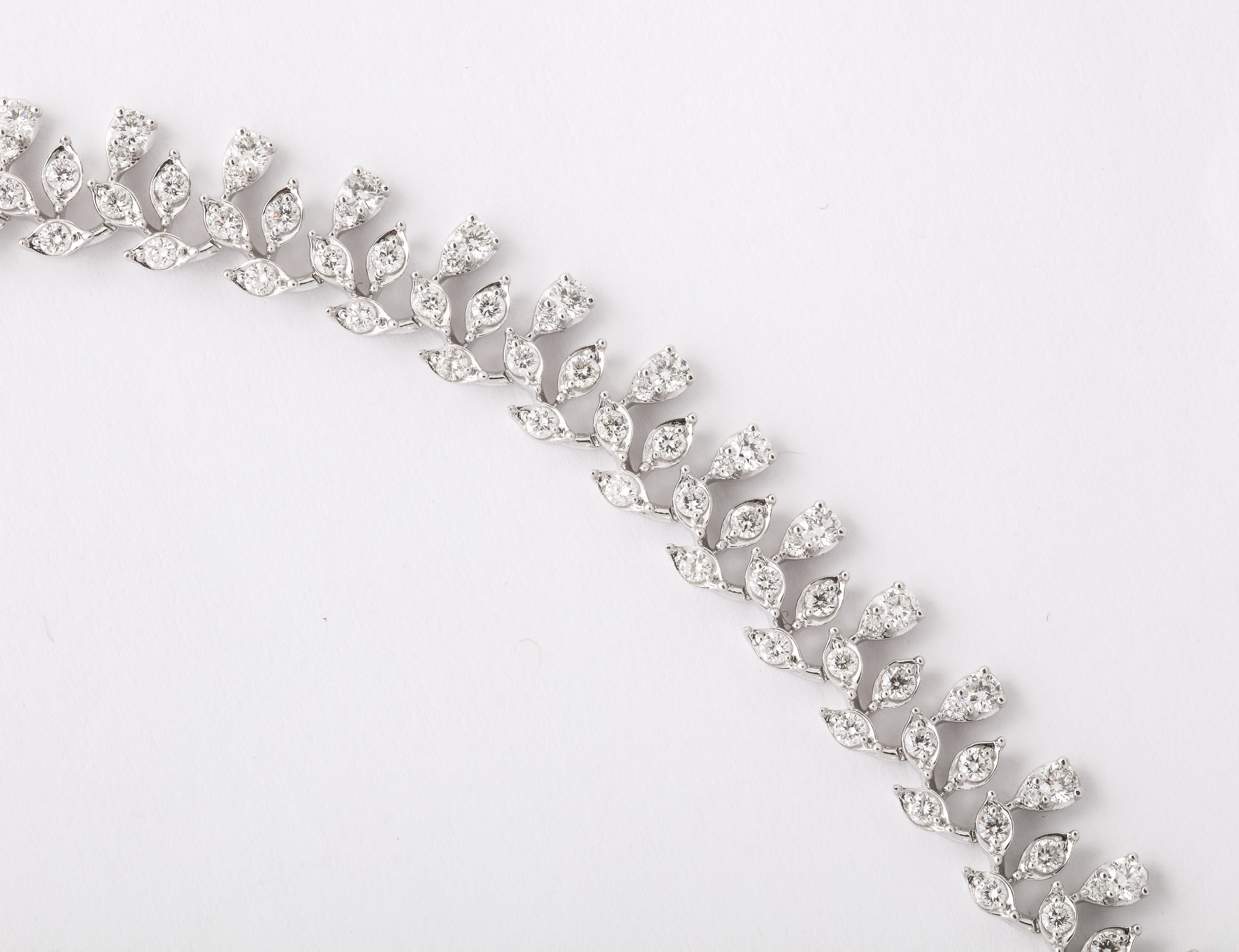 Women's Diamond Necklace  For Sale