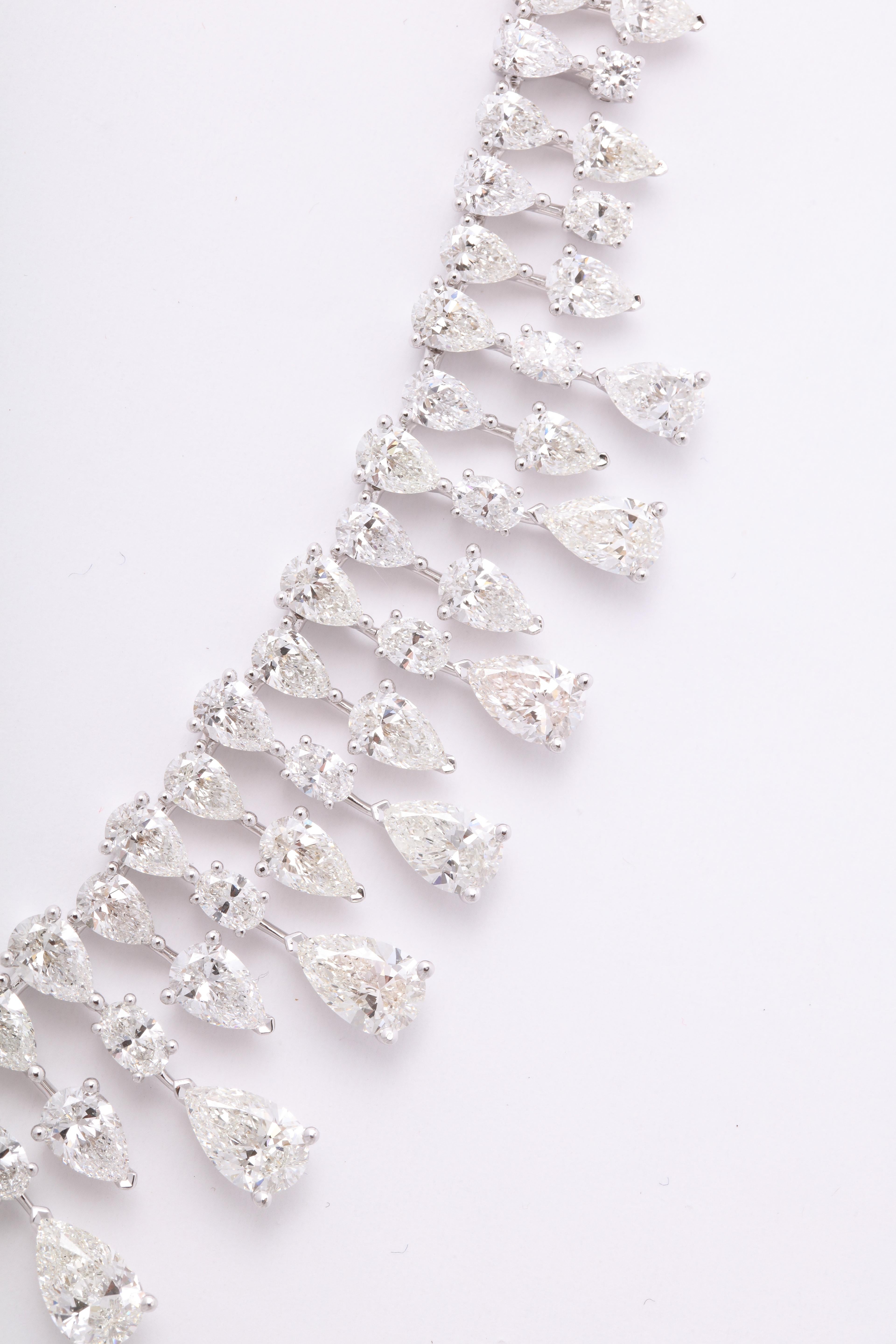 Diamond Necklace For Sale at 1stDibs | oval diamond necklace ...