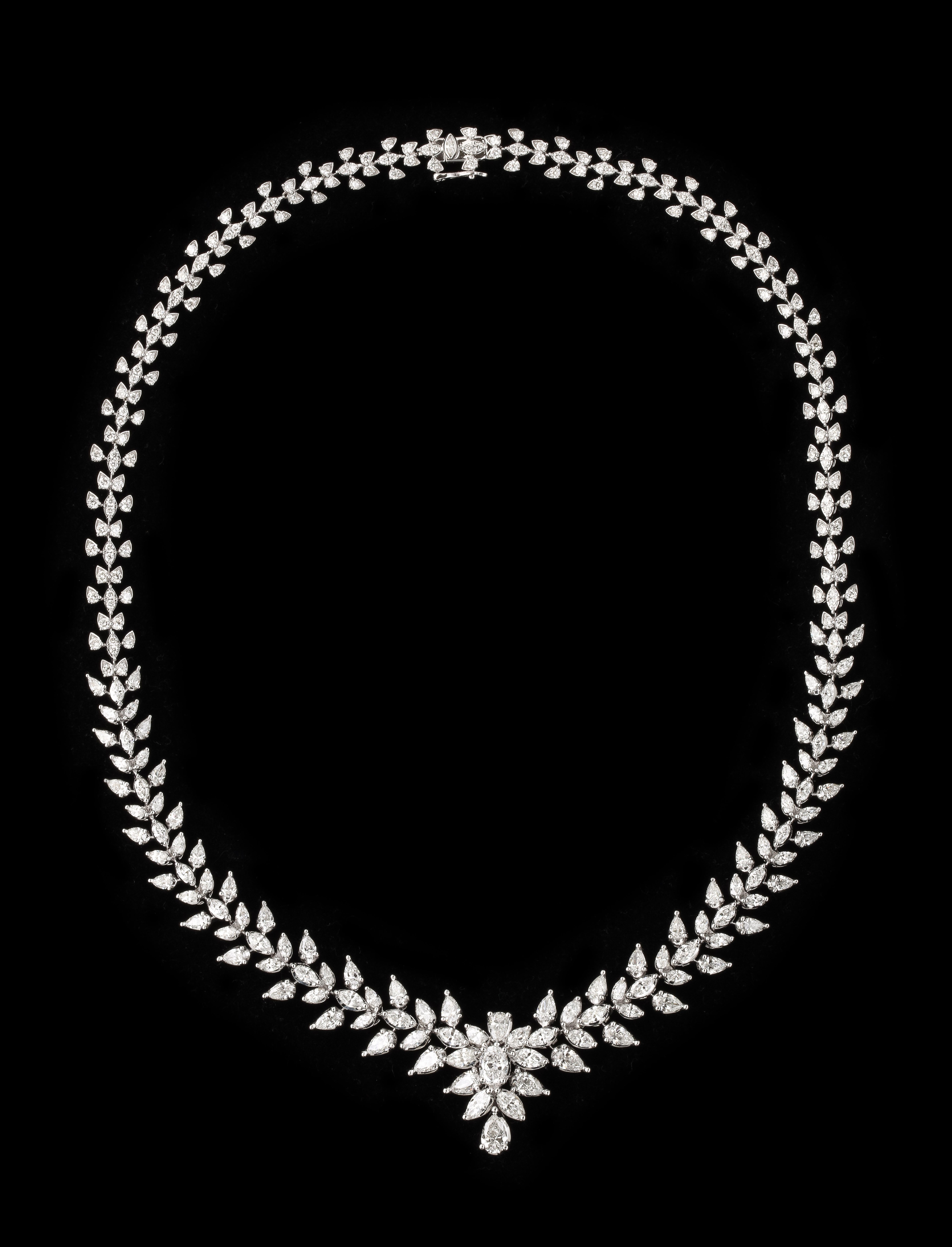 Diamant-Halskette im Angebot 4