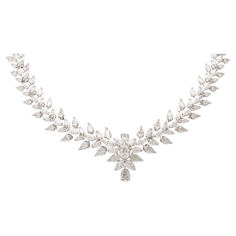 Diamond Necklace For Sale at 1stDibs