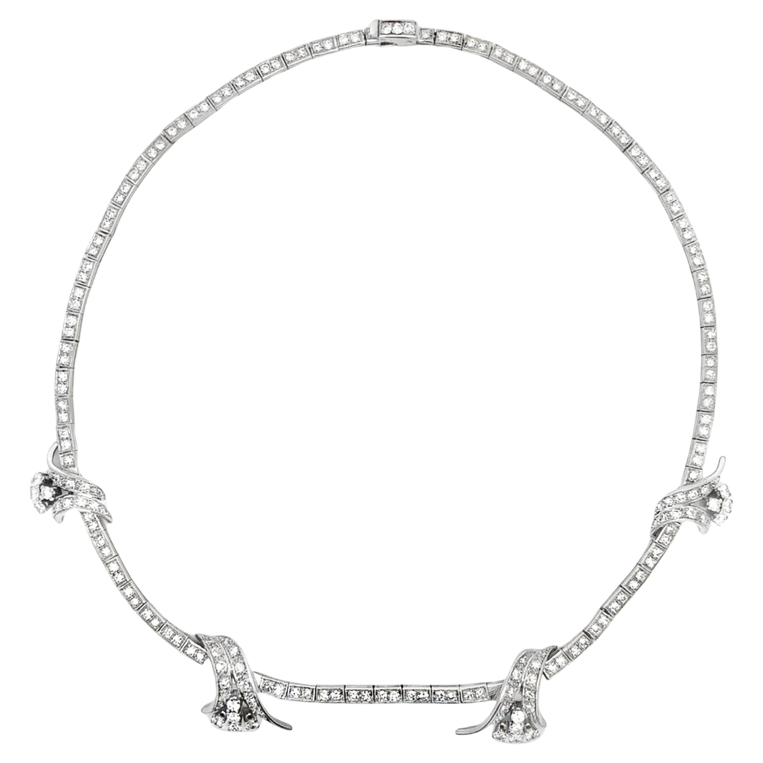 Diamond Necklace For Sale