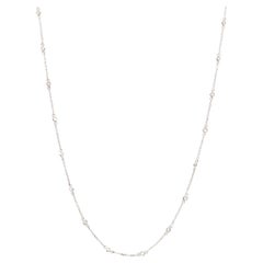 Collier de diamants en or blanc 18 carats