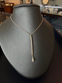 Diamond Necklace "Marquesa Matchstick" by Willow Diamonds