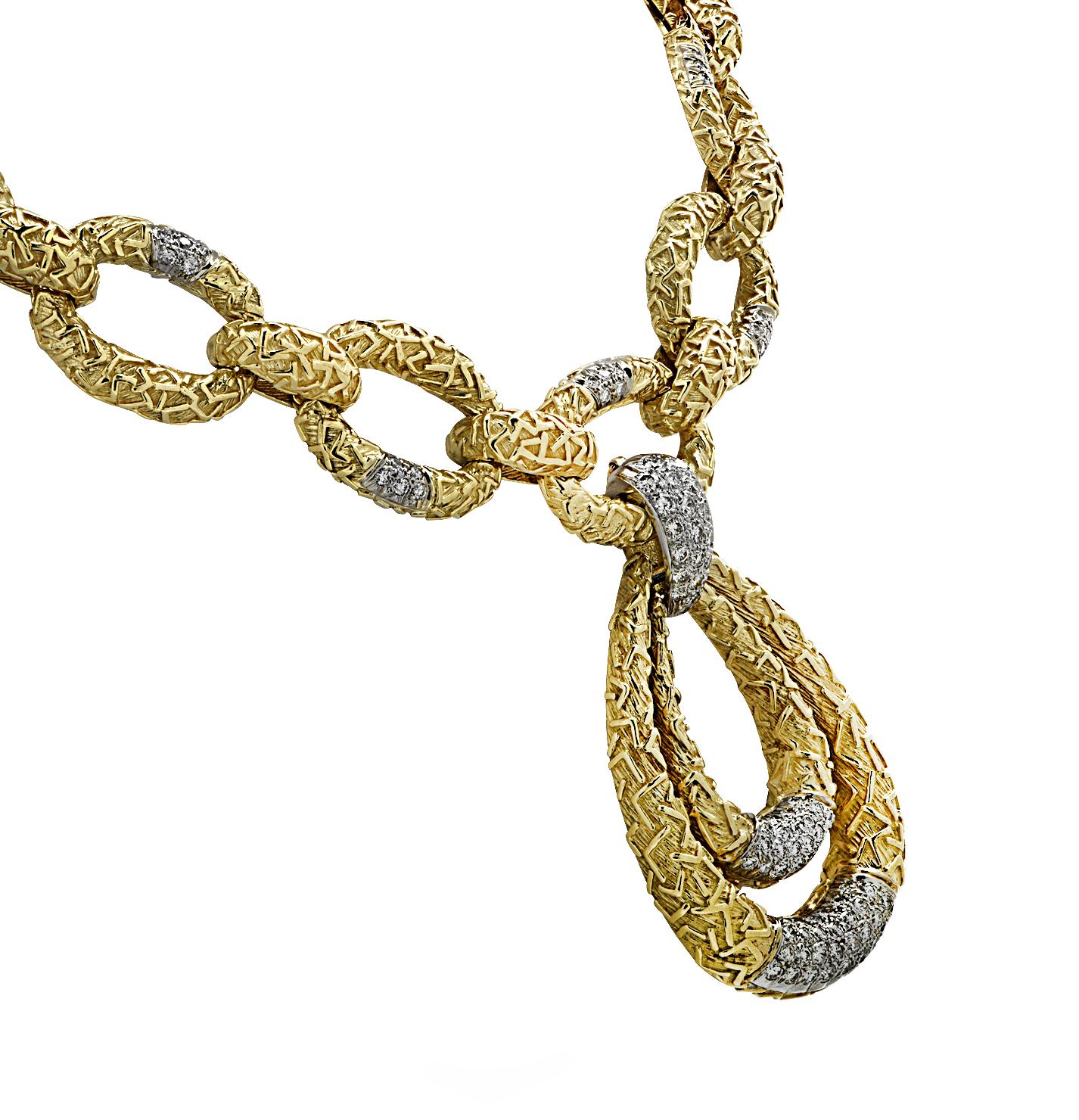 Diamond Necklace, Pendant, Bracelet, Earring and Ring Suite 4