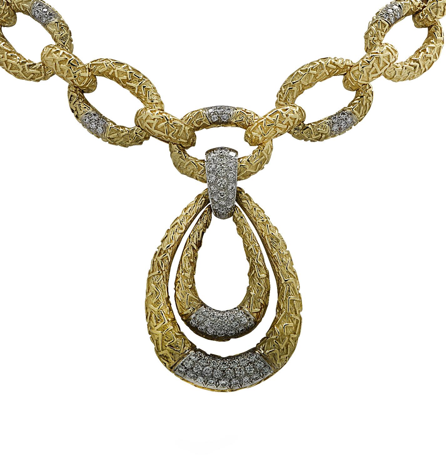 Diamond Necklace, Pendant, Bracelet, Earring and Ring Suite 3